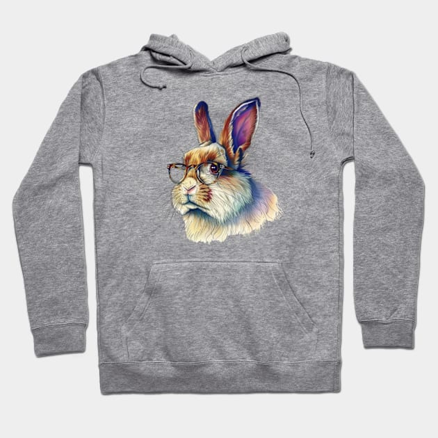 Bunny Specs Hoodie by Carnets de Turig